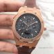 Replica Audemars Piguet Royal Oak Rose Gold Brown Leather Watch for men (3)_th.jpg